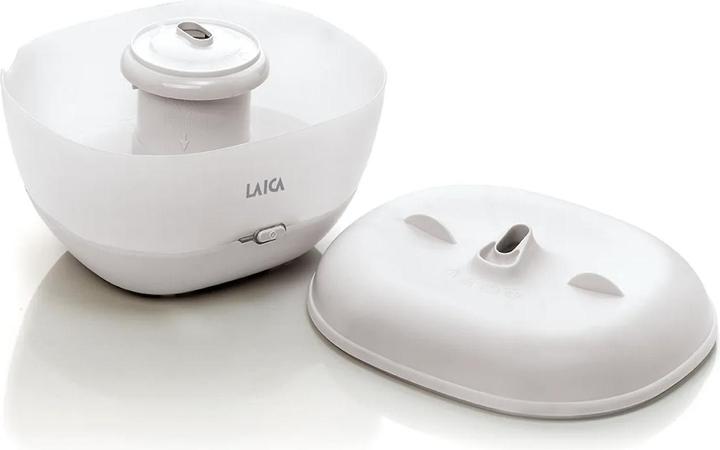 Produktbild Laica HEATED HUMIDIFIER THROUGH A HEATER AND SCENT DIFFUSER 1,8L 7,5 HOURS 200W WHITE HI3030 (55 m²)
