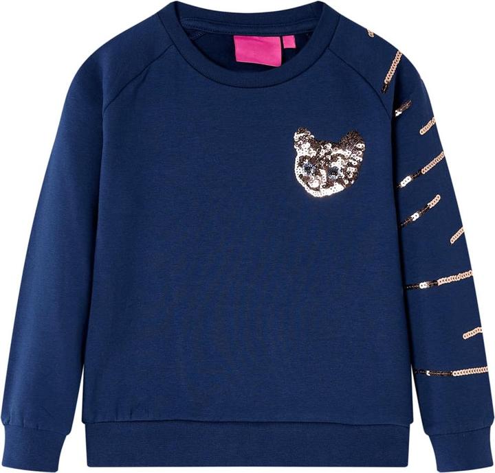 Immagine prodotto VidaXL Felpa da bambino blu navy 116,Materiale: 95% cotone. 5 (116)