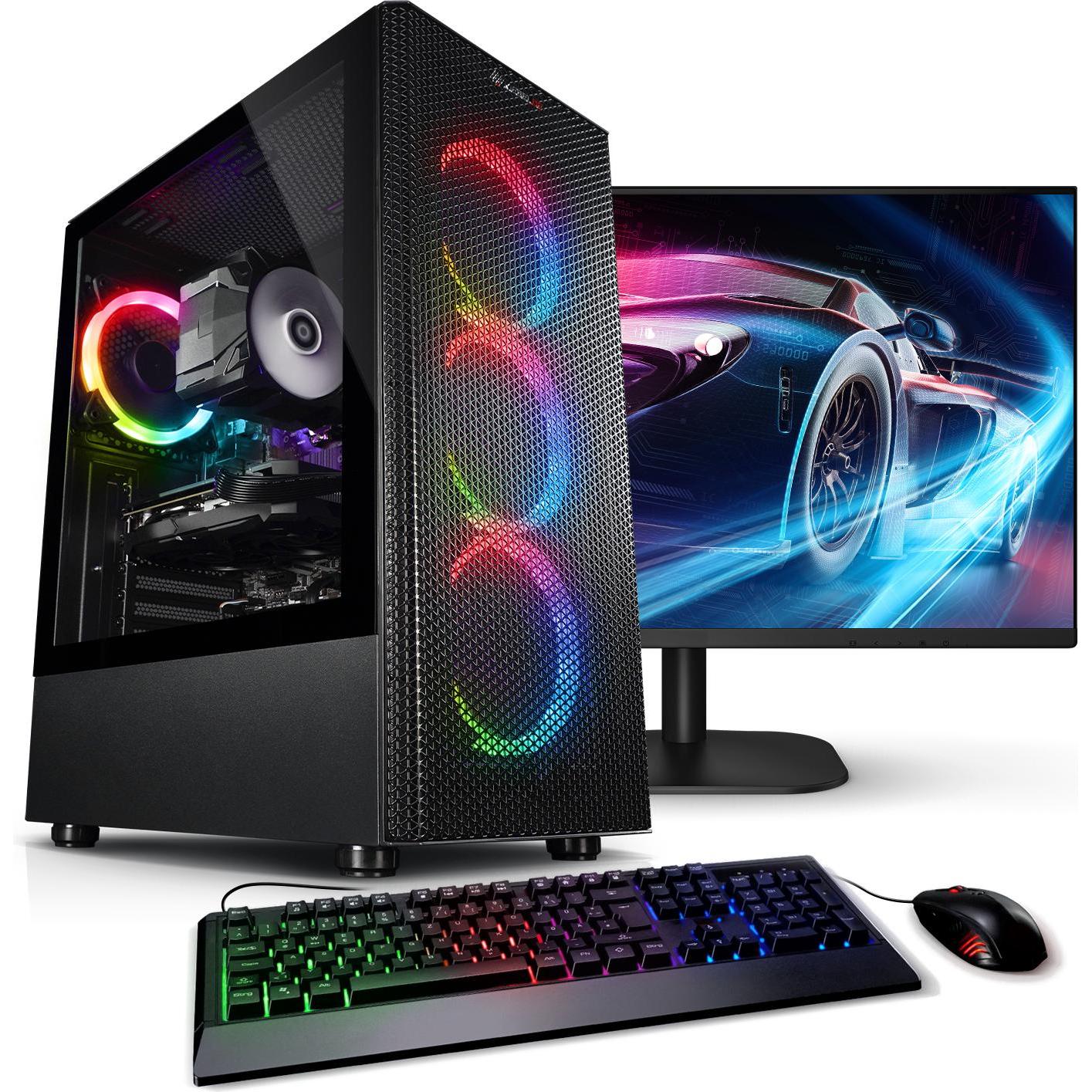 Thumbnail - Kiebel Raptor 11 (Intel Core i9-11900KF, 32 GB, 1000 GB, GeForce RTX 3060), PC, Schwarz