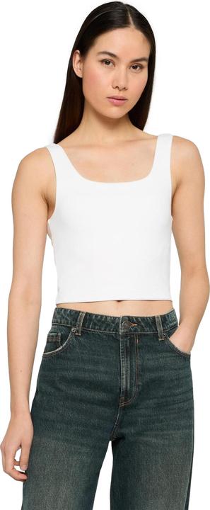 Produktbild Urban Classics Ladies Cropped Polyamide Top white S (S)