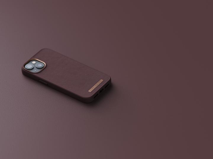 Productafbeelding Njord Echt Lederen Hoesje Iphone 14 (Apple iPhone 14)