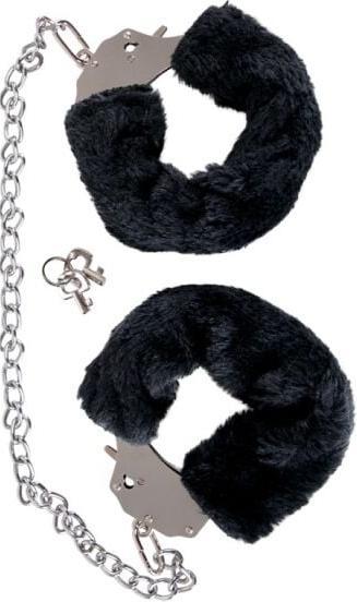 Actual product image You2Toys The bigger Handcuffs Black