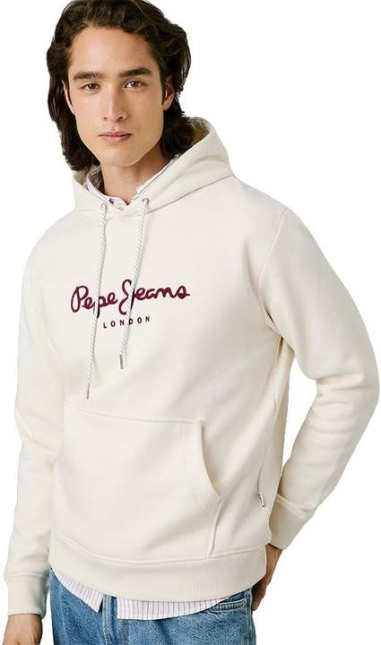 Produktbild Pepe Jeans Macbeth Plain Hoodie Wit XL Man (XL)