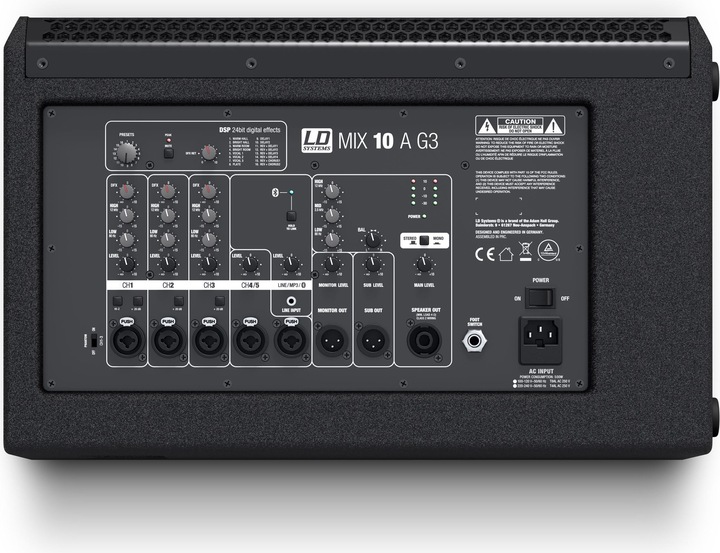 Image du produit LD Systems MIX 10 A G3 Enceinte active 2 voies (Actif, 1x 400 W)