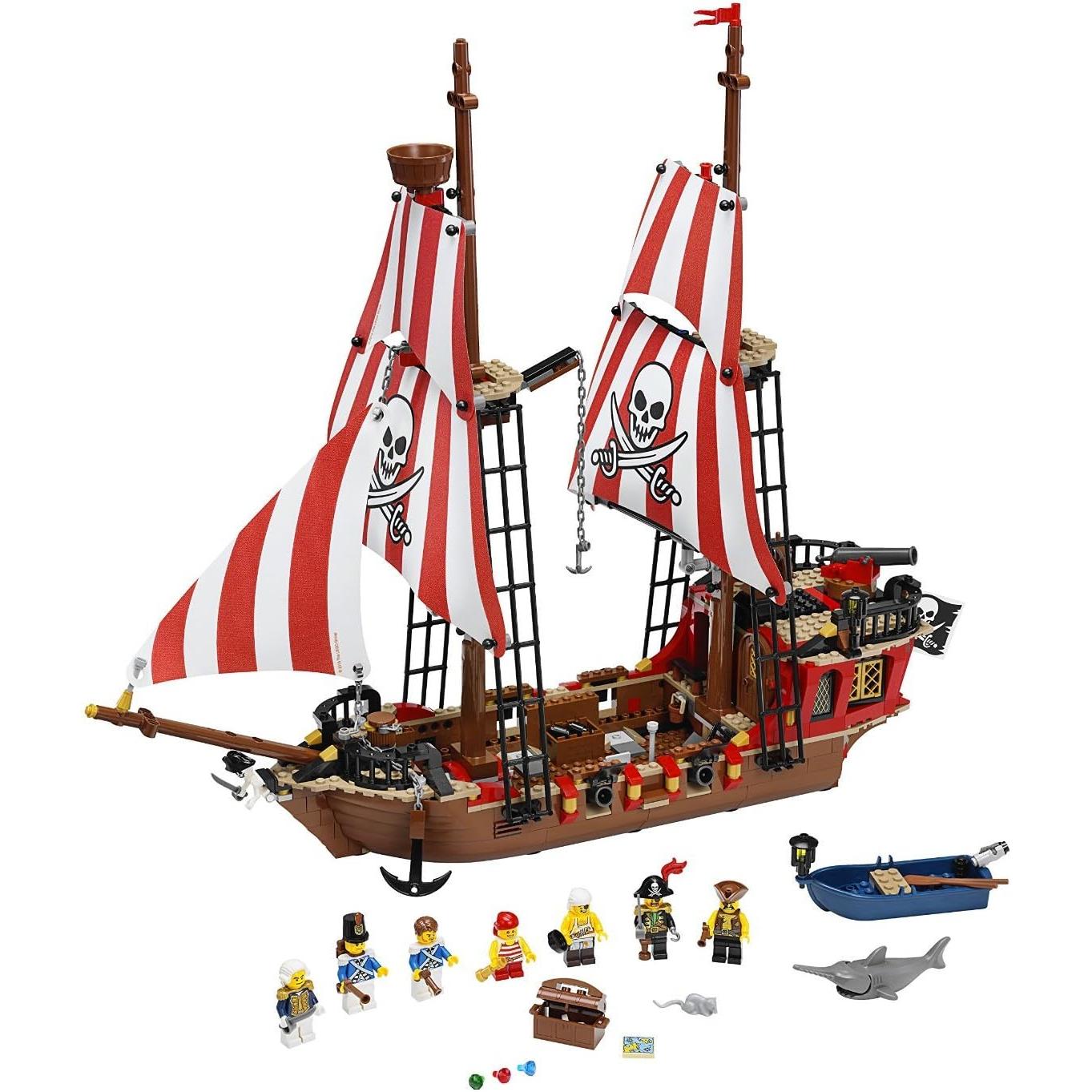 Sailing Ship Lego In One Pirate Ship Ship Lego Pirates System
