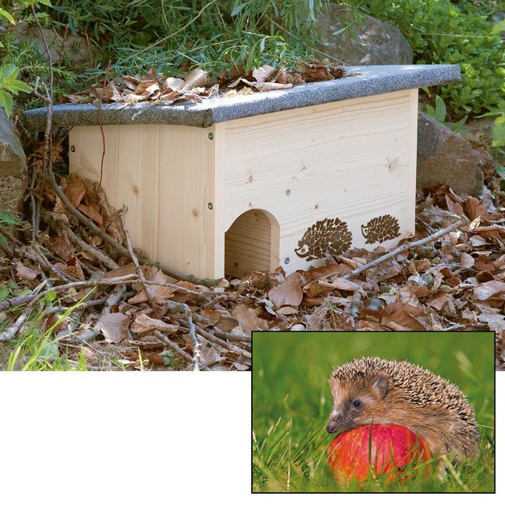 Actual product image Neudorff Hedgehog House