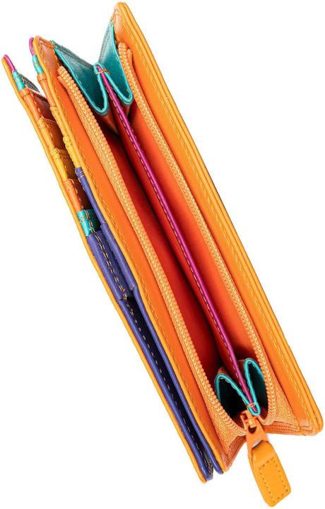 Actual product image Mywalit Geldbörse RFID Schutz Leder 8 cm