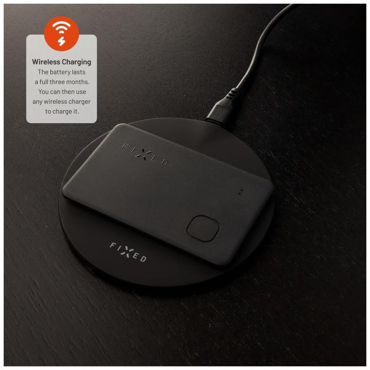 Produktbild Fixed FIXTAG-CARD-BK Bluetooth-Tracker Schwarz (iOS)