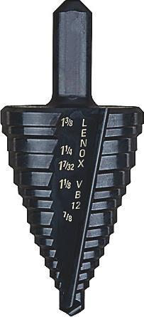 Actual product image Lenox Step drill 6-19mm (6 millimetres)
