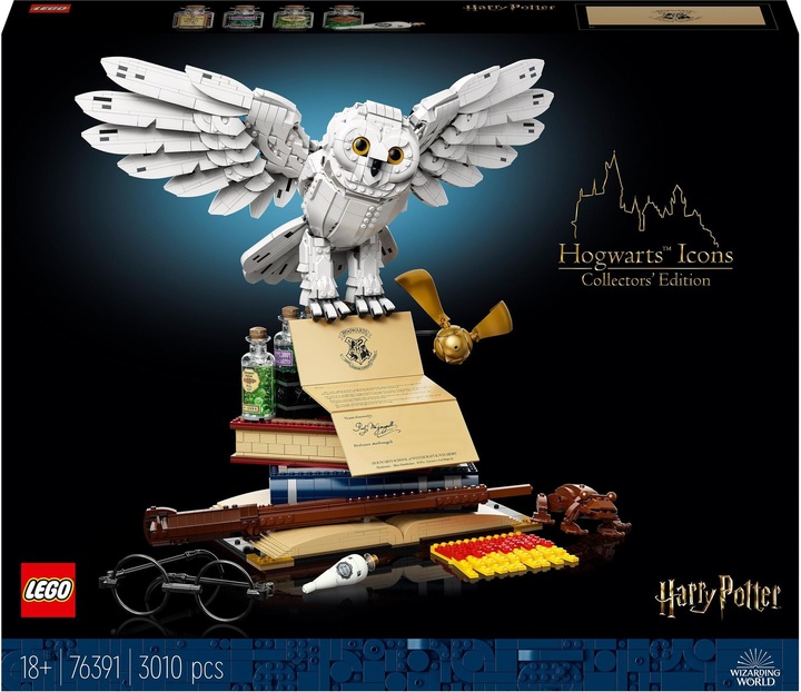LEGO Icônes de Poudlard - Édition Collector (76391, LEGO Harry Potter, LEGO difficiles à trouver)