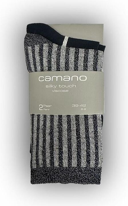 Produktbild Camano Silky Lurex Socken (2er Pack, 35 - 38)