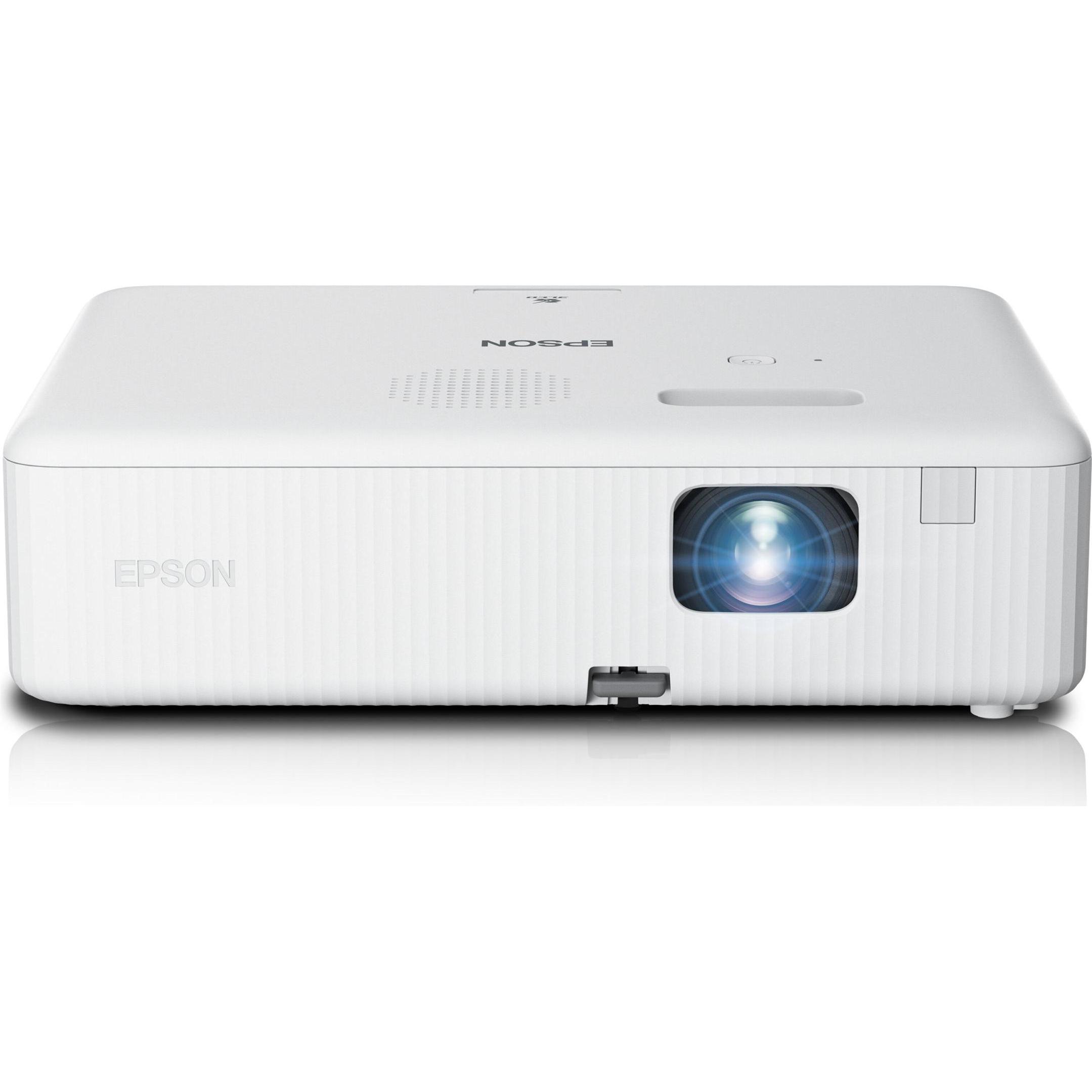 Epson CO-FH01 (Full HD, 3000 lm, 1.19 - 1.61:1), Beamer, Weiss