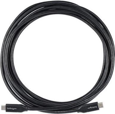 Produktbild StarTech USB-C auf USB-C Kabel mit 5A Power Delivery - St/St - 3m - USB 2.0 - USB-IF zertifiziert - USB Ty... (3 m, USB 2.0)