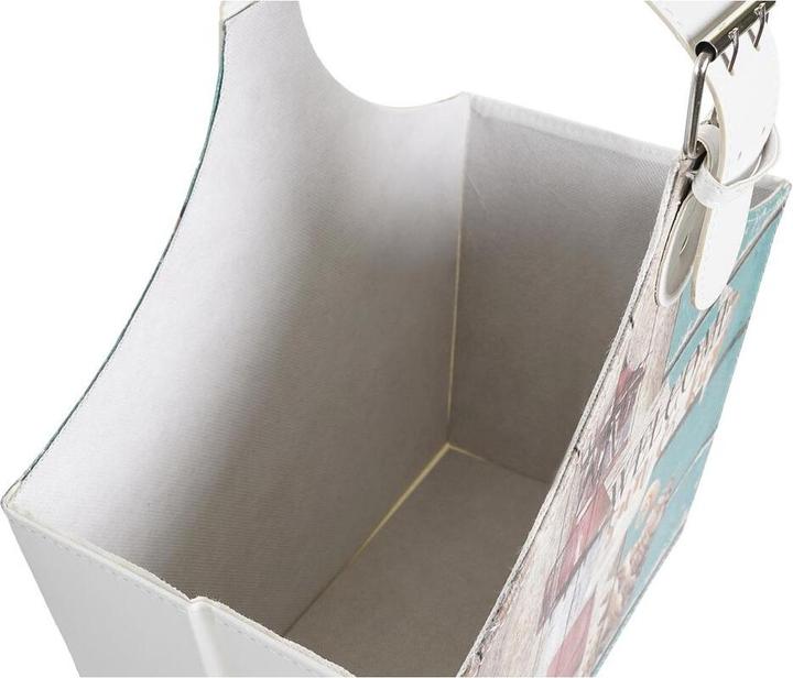 Actual product image DKD Home Decor Zeitschriftenkorb 40 x 18 x 41 cm Bunt Pappe Mediterraner (2 Stück)