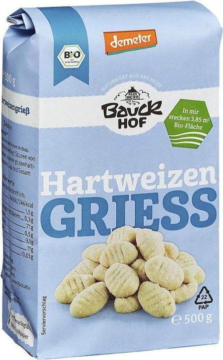 Produktbild Bauckhof Hartweizengriess (500 g)