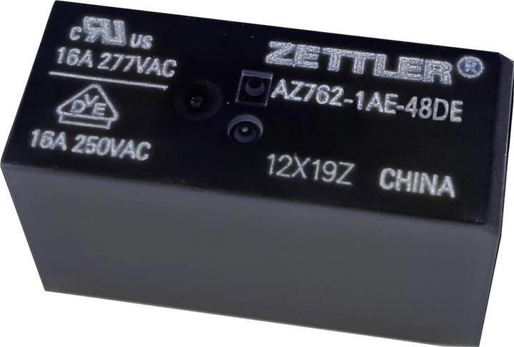 Electronics AZ762-1AE-48DE Relais pour circuit imprimé 48 V/DC 16 A 1 contact NO 1 pc.