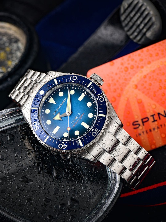 Actual product image Spinnaker SP-5097-22 Spence Automatic 40mm 30ATM (Diving watch)