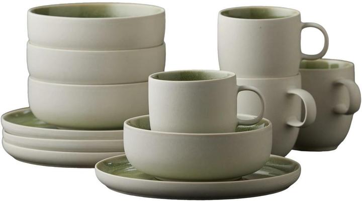 Dark green, Green, White, White