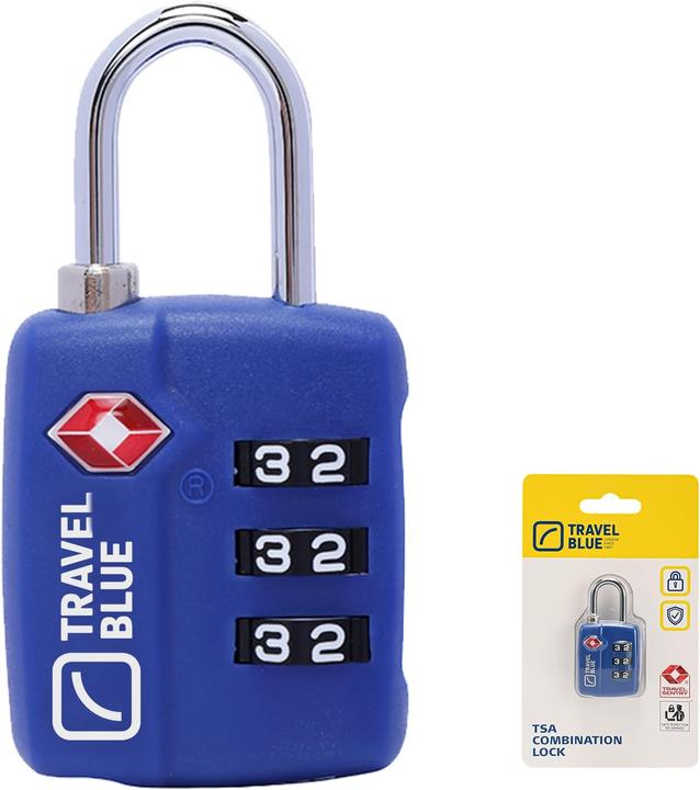 Actual product image Travel Blue TSA combination lock (Locks & Trailers)