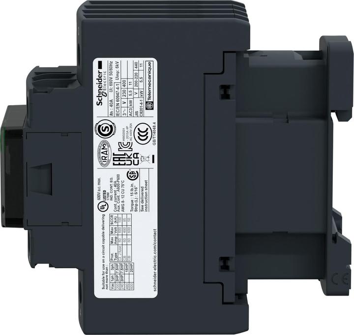 Produktbild Schneider Electric Leistungsschütz LC1D258SD