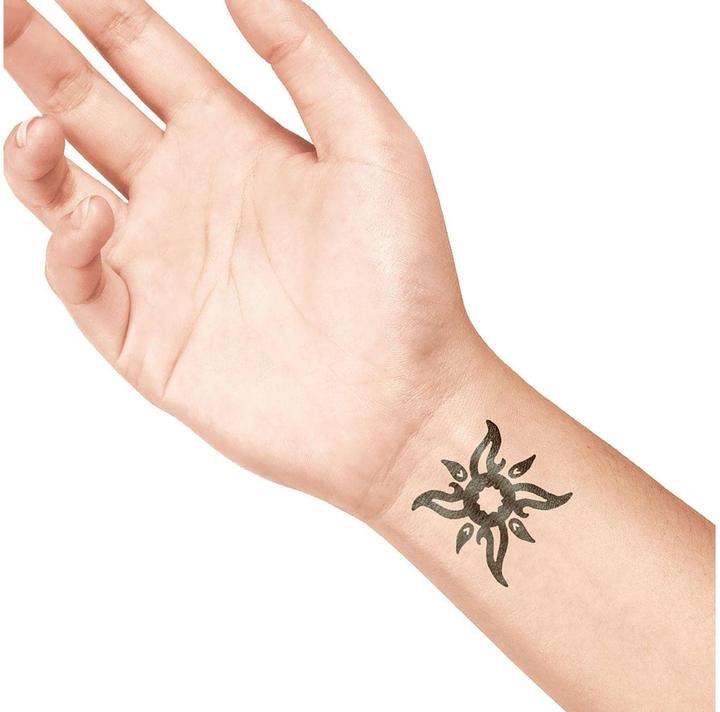 Actual product image Ladot Tattoo Stamp Sun Large