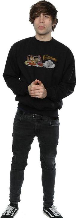 Produktbild The Flintstones Family Car Distressed Sweatshirt (S)