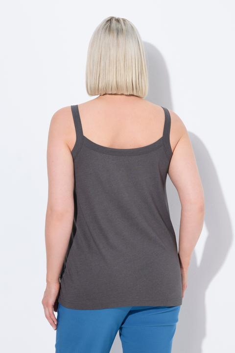 Produktbild Ulla Popken Spaghettitop, Rundhals, Modalmix, ärmellos (46, 48)