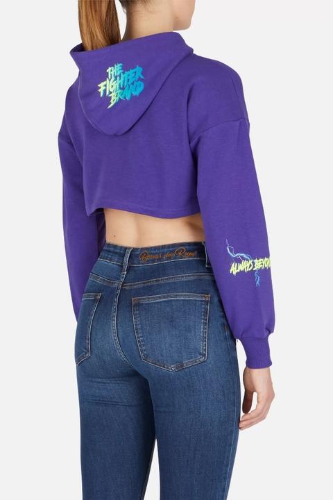 Image du produit Boxeur des Rues Cropped Hoodie Sweatshirt (XL)