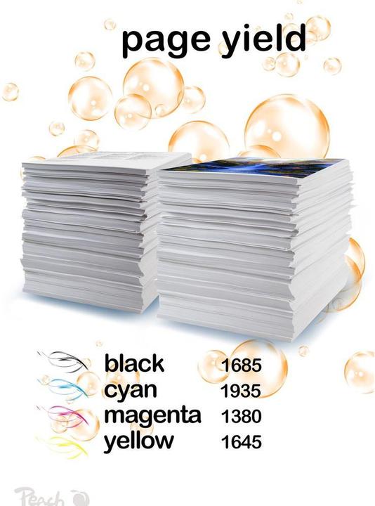 Produktbild Peach Tinte MP kompt PGI-1500 XL (BK, C, M, Y)