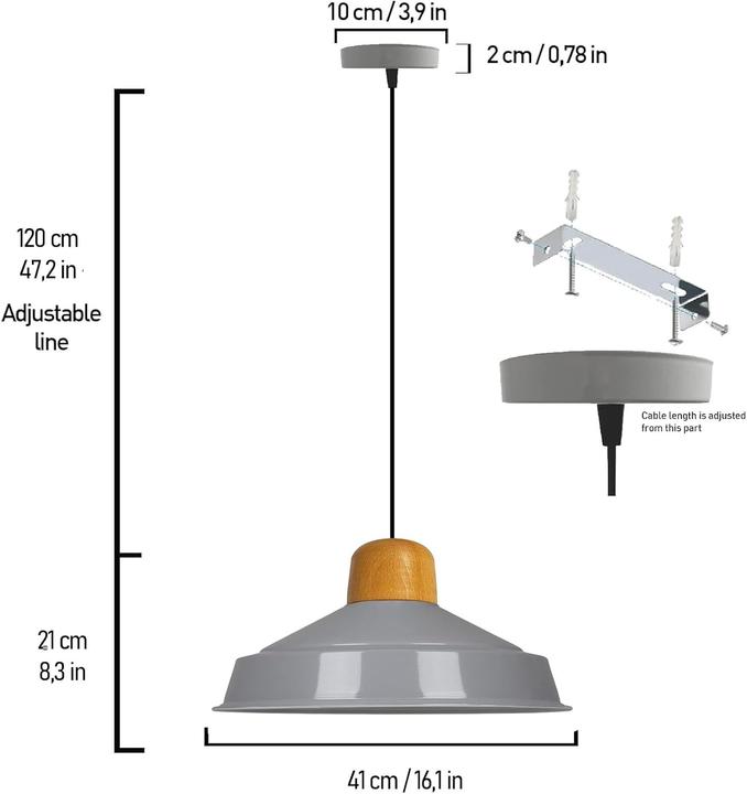 Productafbeelding Bamyum Asletl hout (E27)