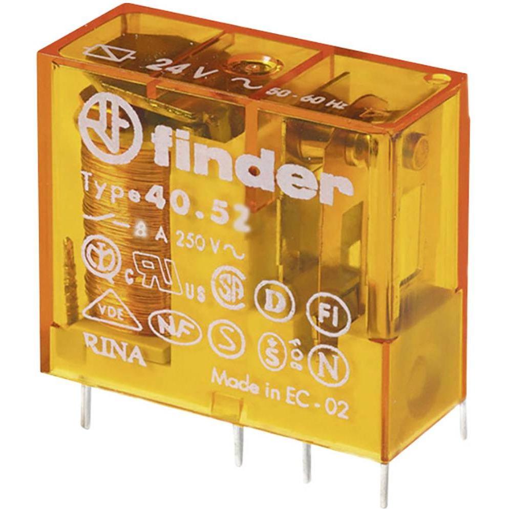 Thumbnail - Finder 40.52.8.240.0000 Printrelais 240 V/AC 8 A 2 Wechsler 1 St., Relais