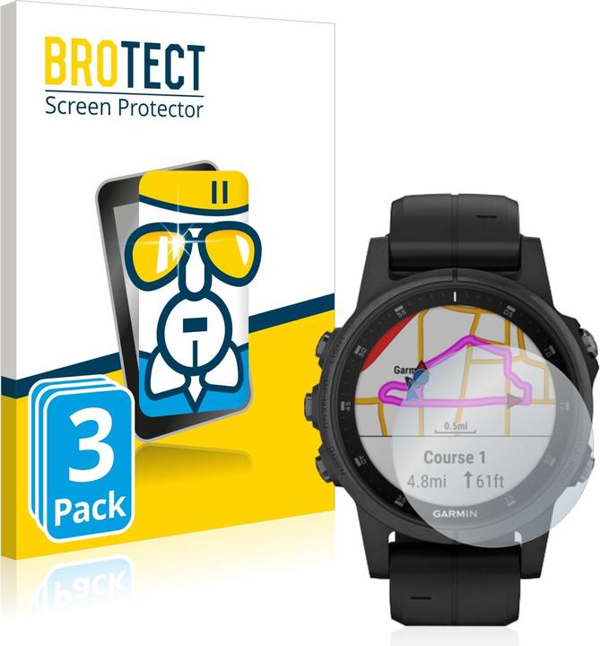 Actual product image BROTECT AirGlass Glass (Fenix 5s Plus (42mm))