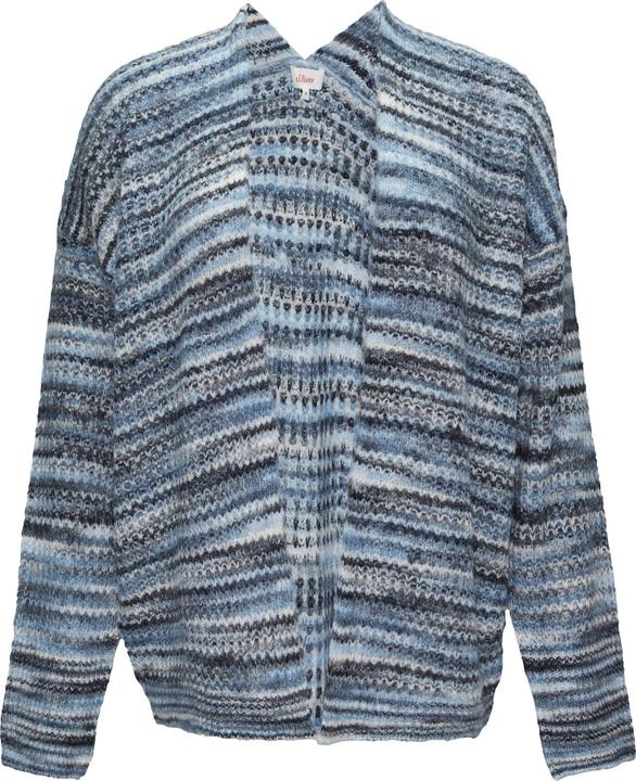 Produktbild S.Oliver Strickjacke Locker geschnittene Strickjacke in Streifenoptik (36)