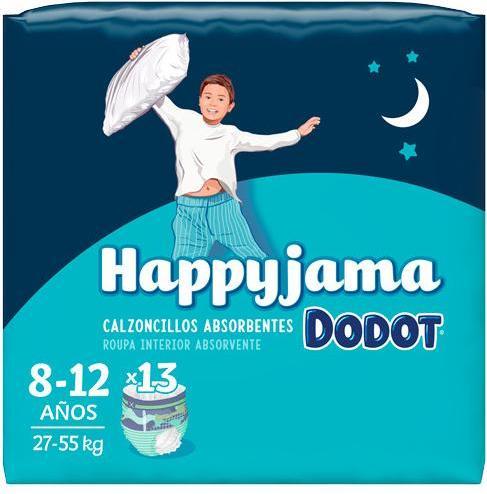 Actual product image Dodot HAPPYJAMA NIÑO T-8 calzoncillo 8-12 años 13 u (Size 8)