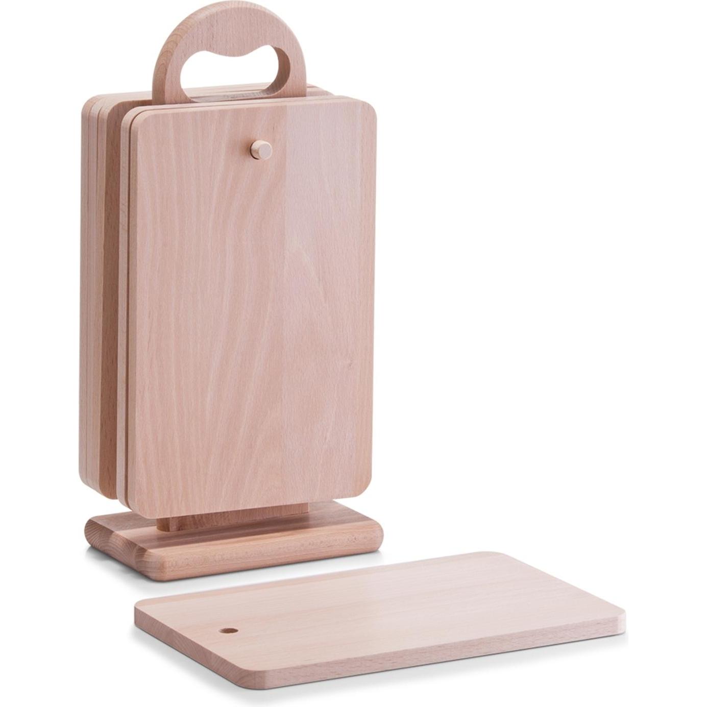 Zeller Present Beige Supporto Di Bordo 7Pcs., Tagliere,