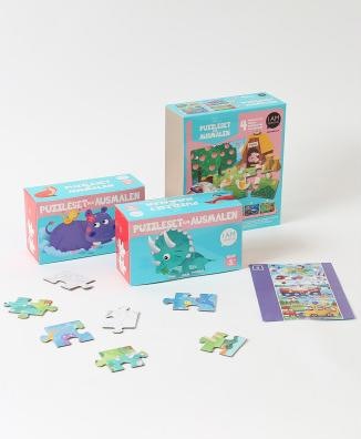 Produktbild I Am Creative Puzzleset zum Ausmalen (20 Teile)