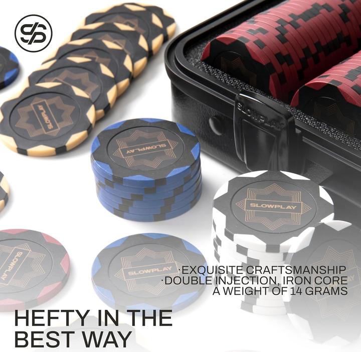 Produktbild Slowplay Nash Pokerchips-Set
