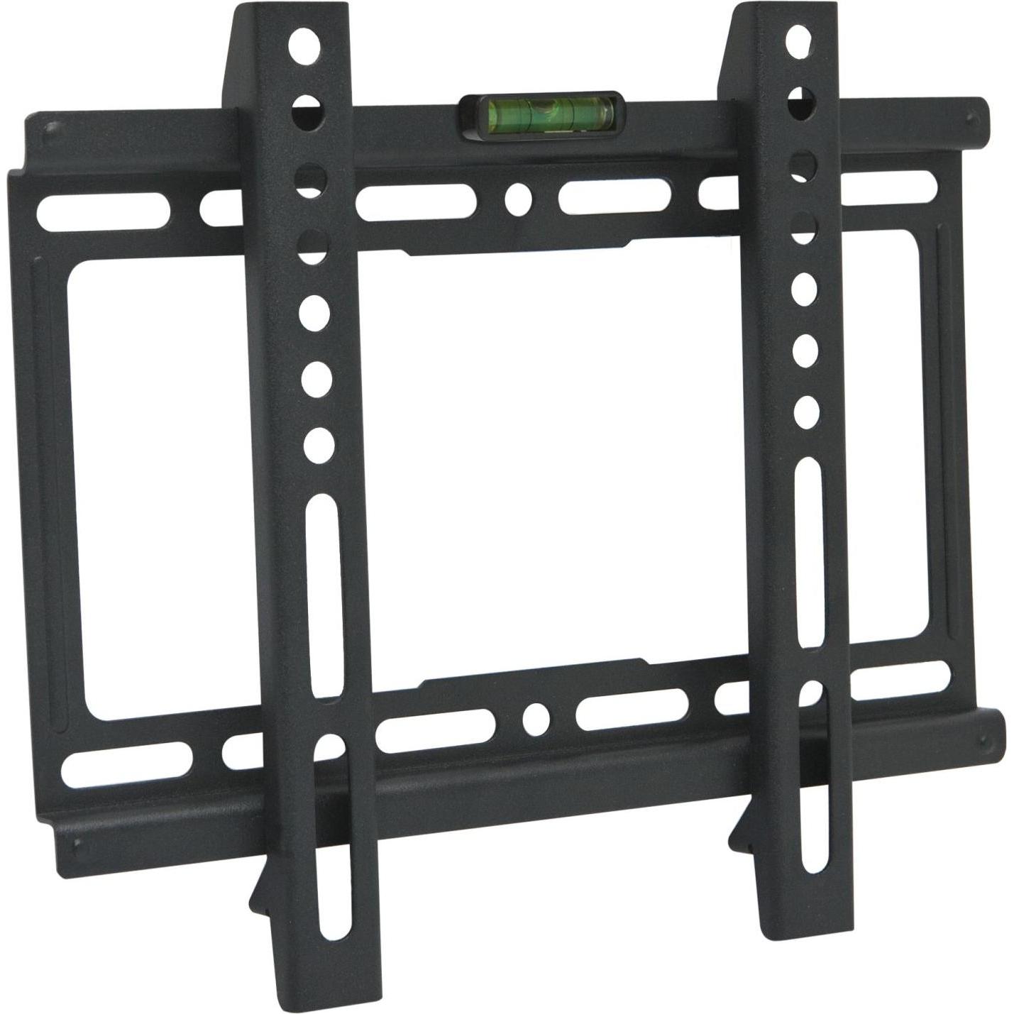 Delight Supporto da parete per TV LCD 15" - 42" nero (Muro, 15" - 42"), Supporto da parete TV, Nero