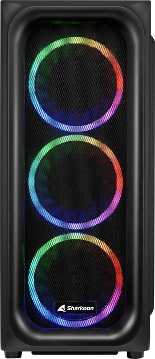 Actual product image Sharkoon Tk5m RGB (mATX, Mini-ITX, ATX)