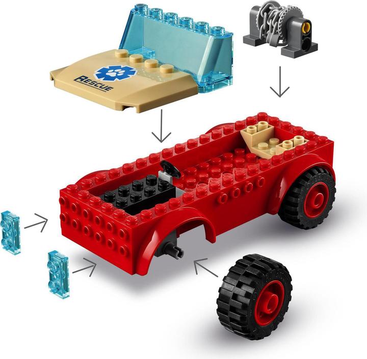Produktbild LEGO Tierrettungs-Geländewagen (60301, LEGO City)