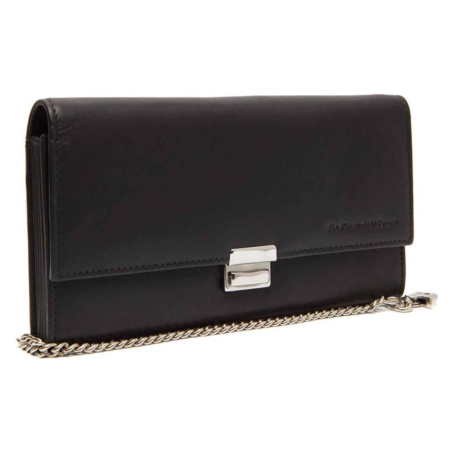 The Chesterfield Brand, Herren, Portemonnaie, Waiter Geldbörse Leder 20 Cm, Schwarz