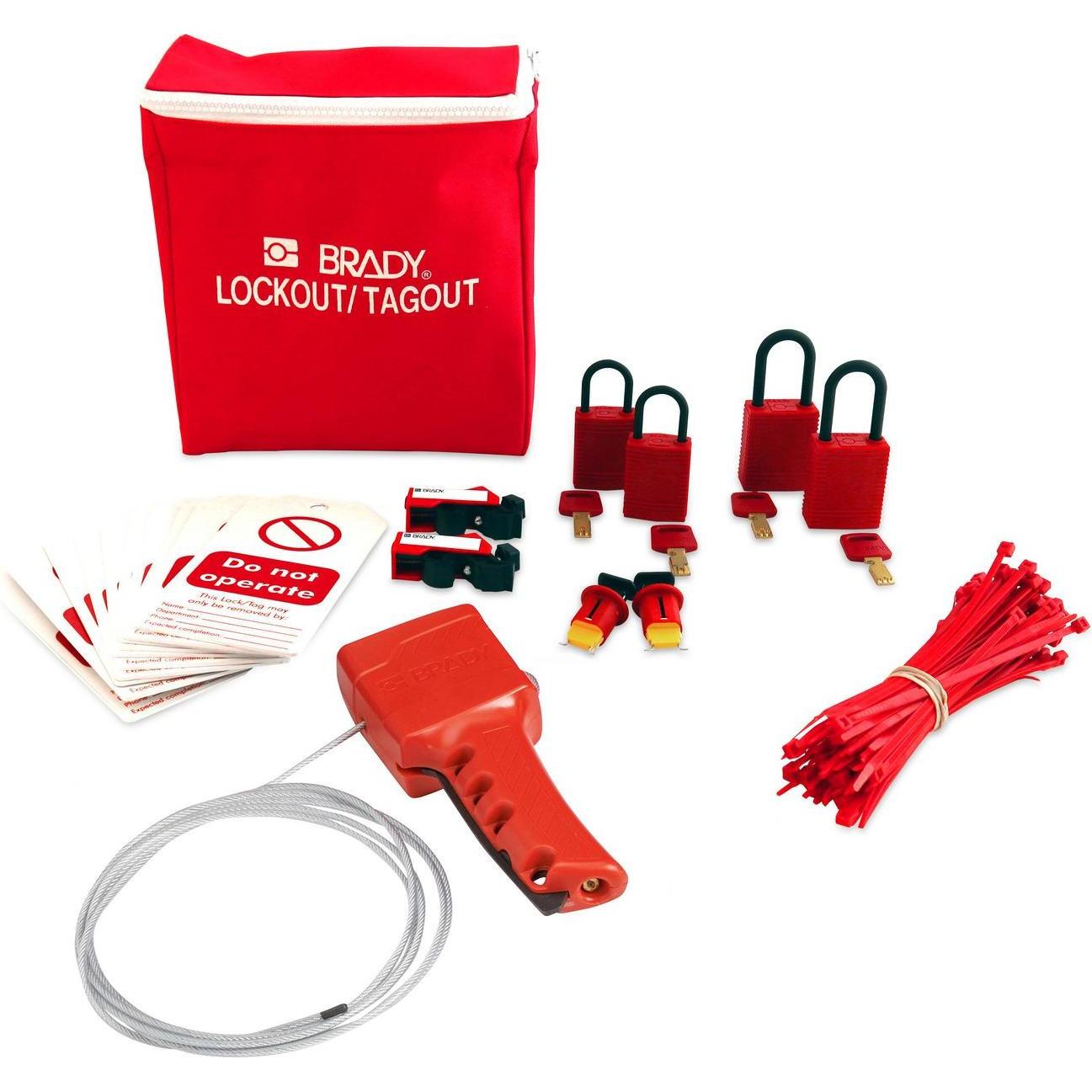 Brady, Etiketten, Wind Energy Lockout Kit -