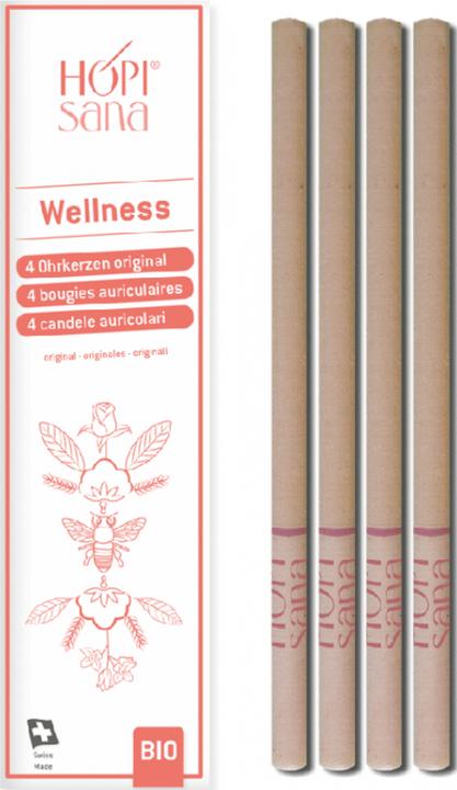 Image du produit Hopisana Bougies d'oreille bien-être rose