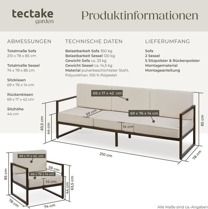 Actual product image tectake Comosa