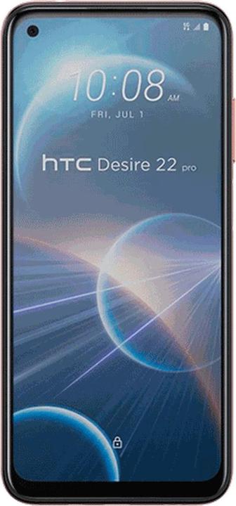 Produktbild HTC Desire 22 Pro (128 GB, Gold, 6.60", Hybrid Dual SIM, 5G)
