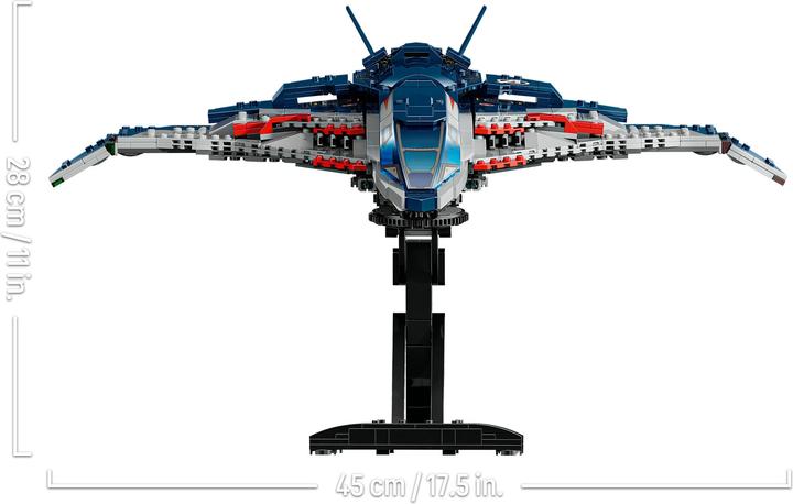 Actual product image LEGO Avengers: Age of Ultron Quinjet (76325, LEGO Marvel)