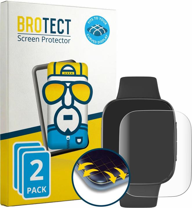 Produktbild BROTECT Fullscreen für Quican GTX20 Schutzfolie Displayschutz Folie Klar Transparent