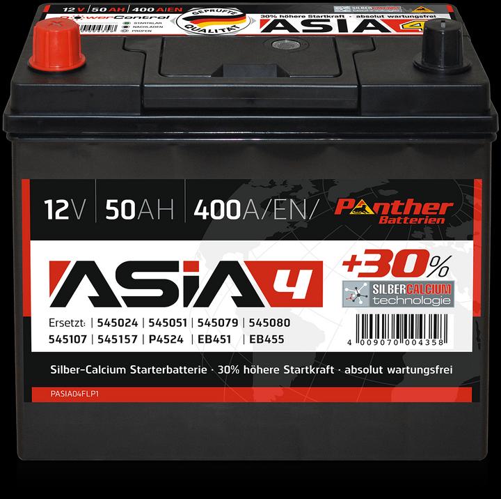 Produktbild Panther Asia Black Edition (12 V, 50 Ah, 400 A)