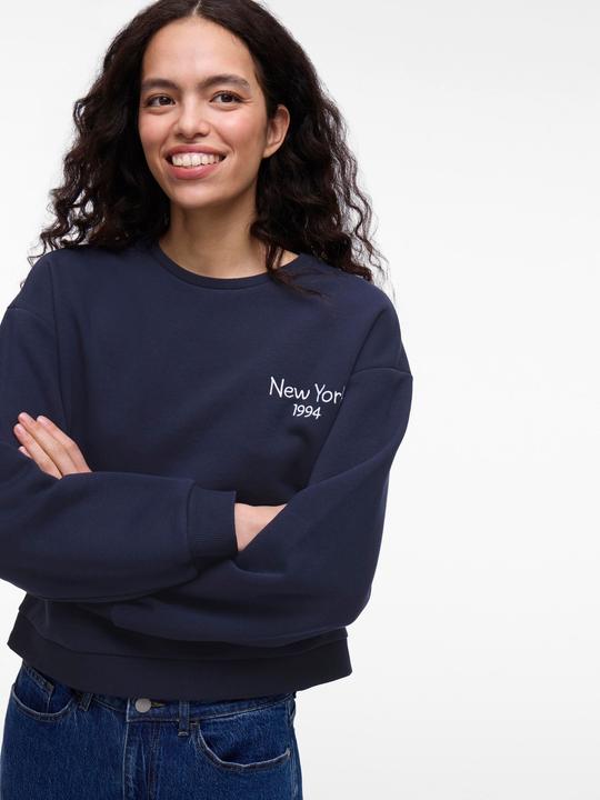 Actual product image Vila VIHOLLIE Rundhals Langärmeliges Sweatshirt (XS)