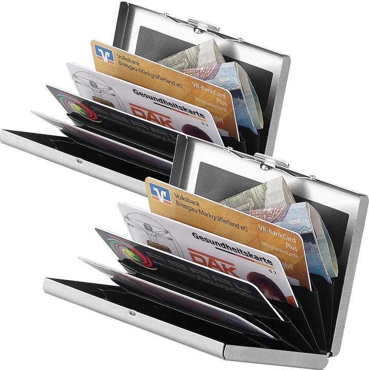 Produktbild Xcase 2er-Set Flache RFID-Kartenetui